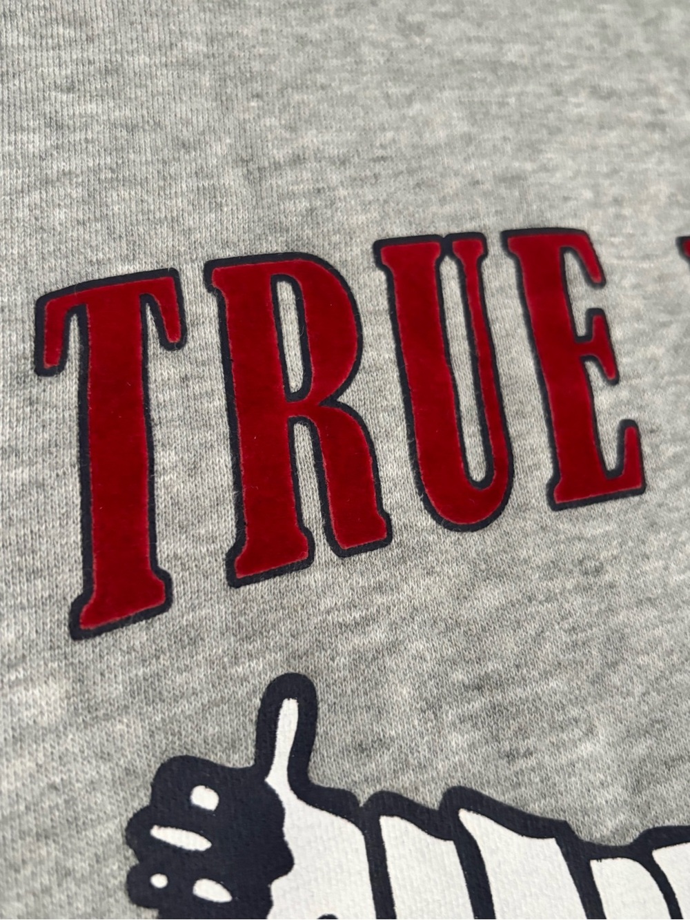True Religion Heritage Buddha Pullover Hoodie Mens 2XL EUC Authentic - Picture 10 of 15